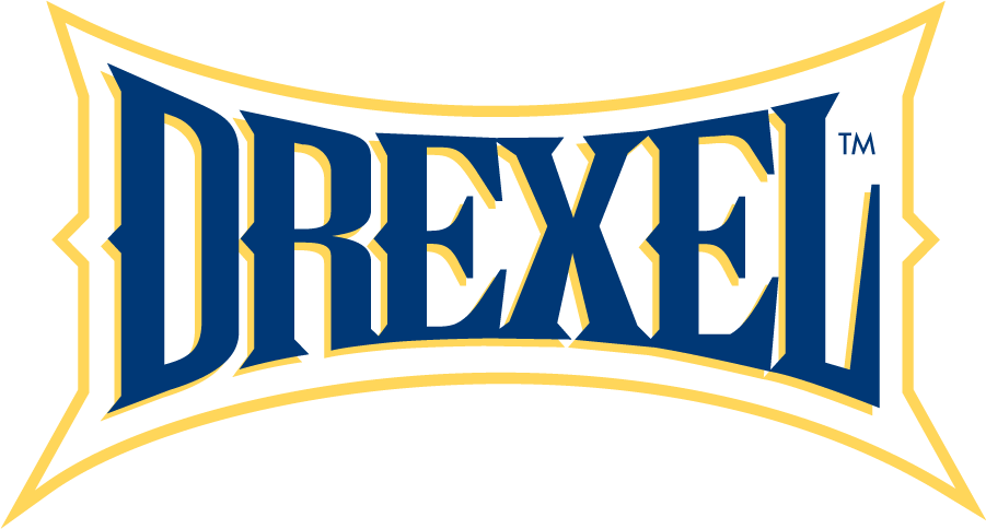 Drexel Dragons 2007-2012 Wordmark Logo diy iron on heat transfer
